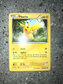 Pokemon TCG Cards Pikachu 48/162 Fates Collide NM-M - Image 3