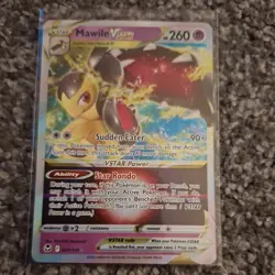 Mawile VSTAR 071/195 Ultra Rare SWSH Silver Tempest Pokemon Card Mint Condition - Image 1