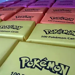 100 Pokemon Cards including 14 holos in every pack! 100% Authentic. BEST on eBay - Image 1