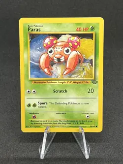 PARAS - 59/64 - Jungle - Pokemon Card - LP - Image 1