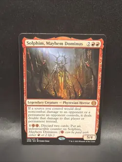 MtG Solphim, Mayhem Dominus - Phyrexia: All Will Be One B - Image 1