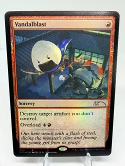 Vandalblast Rainbow FOIL Secret Lair Drop Foil MTG NM 404 - Image 1