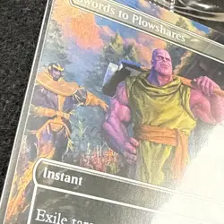 Magic the Gathering PSA Magazine Promo Swords to Plowshares Thanos *New Sealed* - Image 3