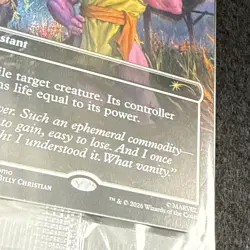 Magic the Gathering PSA Magazine Promo Swords to Plowshares Thanos *New Sealed* - Image 4