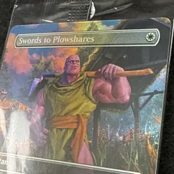 Magic the Gathering PSA Magazine Promo Swords to Plowshares Thanos *New Sealed* - Image 5