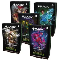MTG Magic Secrets of Strixhaven NEW SEALED Commander Decks Set of 5 - Image 1