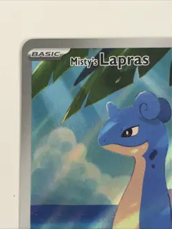 Pokemon TCG: Misty's Lapras IR Illustration Rare SV10: Destined Rivals 194/182 - Image 2