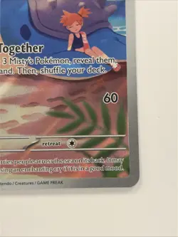 Pokemon TCG: Misty's Lapras IR Illustration Rare SV10: Destined Rivals 194/182 - Image 4