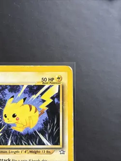 Pokemon Pikachu TCG Neo Genesis Card 70/111 HP - Image 3