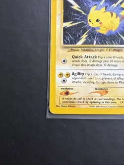 Pokemon Pikachu TCG Neo Genesis Card 70/111 HP - Image 5