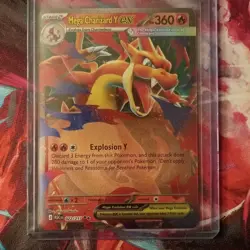 Mega Charizard Y ex 022/217 Double Rare Ascended Heroes Pokemon Near Mint - Image 1