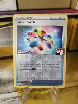 Pokemon League Thank You Promo Darkness Ablaze Turbo Patch - Image 1