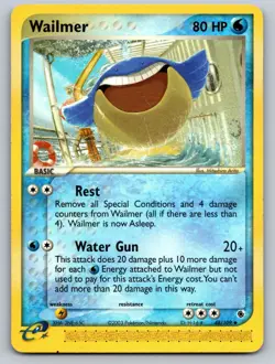Wailmer 48/109 Uncommon Ruby & Sapphire - Image 1