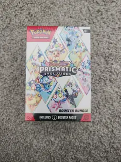 Pokemon TCG Scarlet And Violet Prismatic Evolutions Booster Bundle NEW SEALED - Image 1