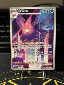CROBAT 093/086 CHAOS RISING POKEMON NM - Image 1