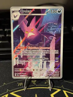 CROBAT 093/086 CHAOS RISING POKEMON NM - Image 3