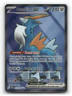 Cobalion ex 103/086 Ultra Rare Chaos Rising Pokemon NM - Image 1
