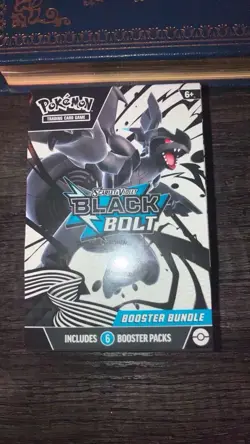 Pokemon TCG Scarlet & Violet—Black Bolt Booster Bundle Box 6 Packs English 2025 - Image 4