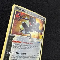 Pokemon GRENINJA Gold Star SWSH144 Black Star (Celebrations Promo) NM/Near Mint - Image 3