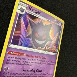 Pokemon GENGAR SWSH241 Stamped (2022 Lost Origin Black Star Promo) NM/Near Mint - Image 3