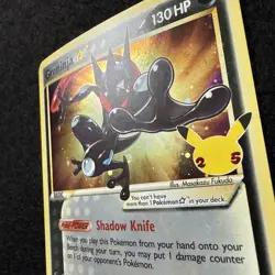 Pokemon GRENINJA Gold Star SWSH144 Black Star (Celebrations Promo) NM/Near Mint - Image 2