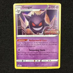 Pokemon GENGAR SWSH241 Stamped (2022 Lost Origin Black Star Promo) NM/Near Mint - Image 1