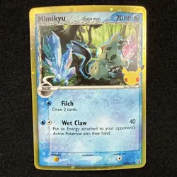 Pokemon MIMIKYU SWSH136 Delta Species (2021 Celebrations Promo) NM/Near Mint - Image 1