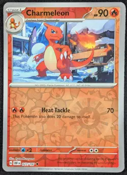 Charmeleon 2023 Obsidian Flames Reverse Holo Pokemon Card 027/197 NM) - Image 1