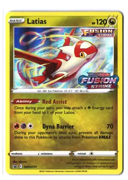 Pokemon LATIAS SWSH171 Stamped Pre-Release (2021 Sword & Shield) NM/Near Mint - Image 1