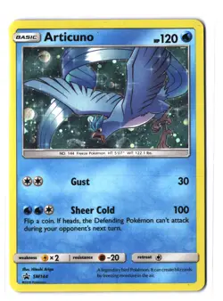 Pokemon ARTICUNO SM144 Holo Rare (2018 SM Black Star Promos) MP/Mod Play - Image 1