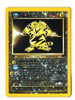 Pokemon ELECTABUZZ 1 Holo Rare (2002 Best Of Promo) MP/Mod Play - Image 1