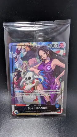 Boa Hancock Card OP07-038 PSA Exclusive Magazine Promo March *Sealed* - Image 1
