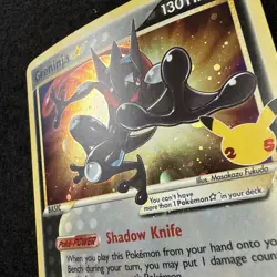 Pokemon GRENINJA Gold Star SWSH144 Black Star (Celebrations Promo) NM/Near Mint - Image 3