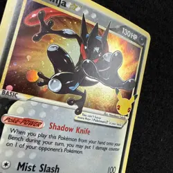Pokemon GRENINJA Gold Star SWSH144 Black Star (Celebrations Promo) NM/Near Mint - Image 2