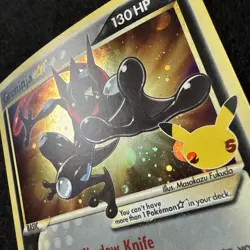 Pokemon GRENINJA Gold Star SWSH144 Black Star (Celebrations Promo) NM/Near Mint - Image 3