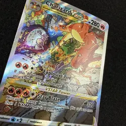 Pokemon CHARIZARD VSTAR SWSH262 Black Star (Sword Shield Promo) NM/Near Mint - Image 2