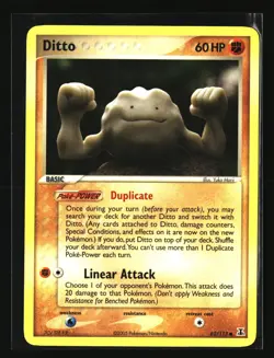 Pokemon DITTO 62/113 Geodude (2005 Delta Species) LP/NM - Image 1