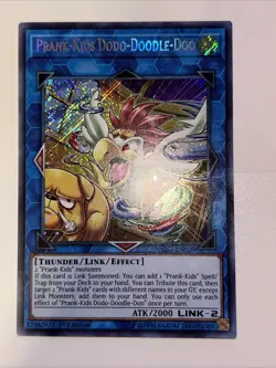 Yugioh Prank-Kids Dodo-Doodle-Doo HISU-EN020 Secret Rare 1st Edition NM - Image 1