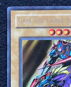 Konami Yu-Gi-Oh! Gaia The Fierce Knight LOB-EN006 Ultra Rare Unlimited 2300/2100 - Image 2