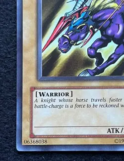 Konami Yu-Gi-Oh! Gaia The Fierce Knight LOB-EN006 Ultra Rare Unlimited 2300/2100 - Image 4