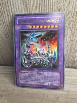 Yugioh Chimertatech Fortress Dragon JUMP-EN031 Ultra Rare Limited Edition - Image 1
