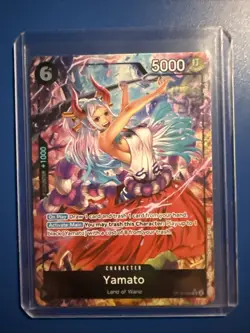 Bandai One Piece CCG Yamato OP16-098 Super Rare Alt Art Foil English - Image 1