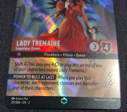 Disney Lorcana RoTF Floodborn Enchanted Lady Tremaine Imperious Queen EN NM Rare - Image 5