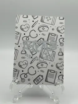 Ganyu SP-17 Nurse Illustration Reluctant Card Set Genshin Impact - Image 2