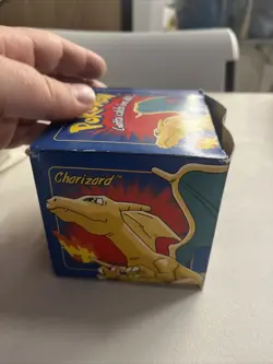 23K Gold Plated CHARIZARD Trading Card 1999 Burger King Pokemon Ball NEW SEALED - Image 3
