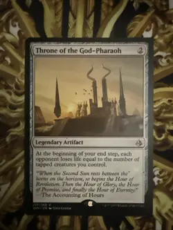 Magic: The Gathering Amonkhet Throne of the God-Pharaoh Rare Card #237 Near Mint - Image 1