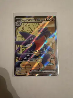 Cynthia's Garchomp ex 204 Sv: Scarlet & Violet Promo Cards Holo Pokemon Off-Cent - Image 1