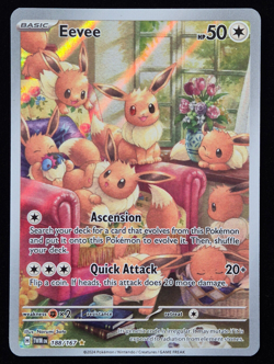 Eevee 188/167 Twilight Masquerade IR Illustration Rare Pokemon Card #1 - Image 1