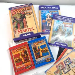 Magic the Gathering 1999 Starter Level Game Deck Richard Garfield Vintage READ - Image 2