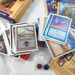 Magic the Gathering 1999 Starter Level Game Deck Richard Garfield Vintage READ - Image 4